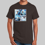 Mens surfers t-shirt - colour